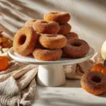 baked pumpkin donuts - featured image