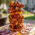 chicken shawarma tower - featured image
