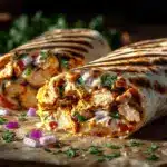 chipotle ranch grilled chicken burrito - featured image