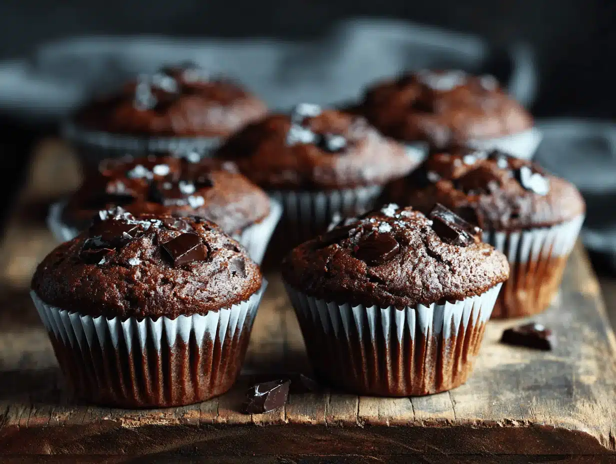 chocolate muffins - featured image
