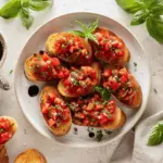 classic Italian bruschetta recipe - featured image