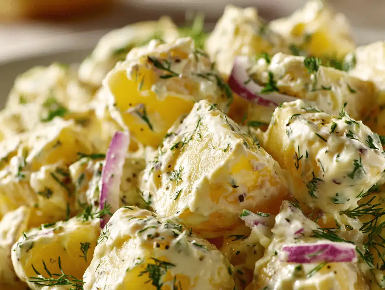 classic potato salad recipe - featured image