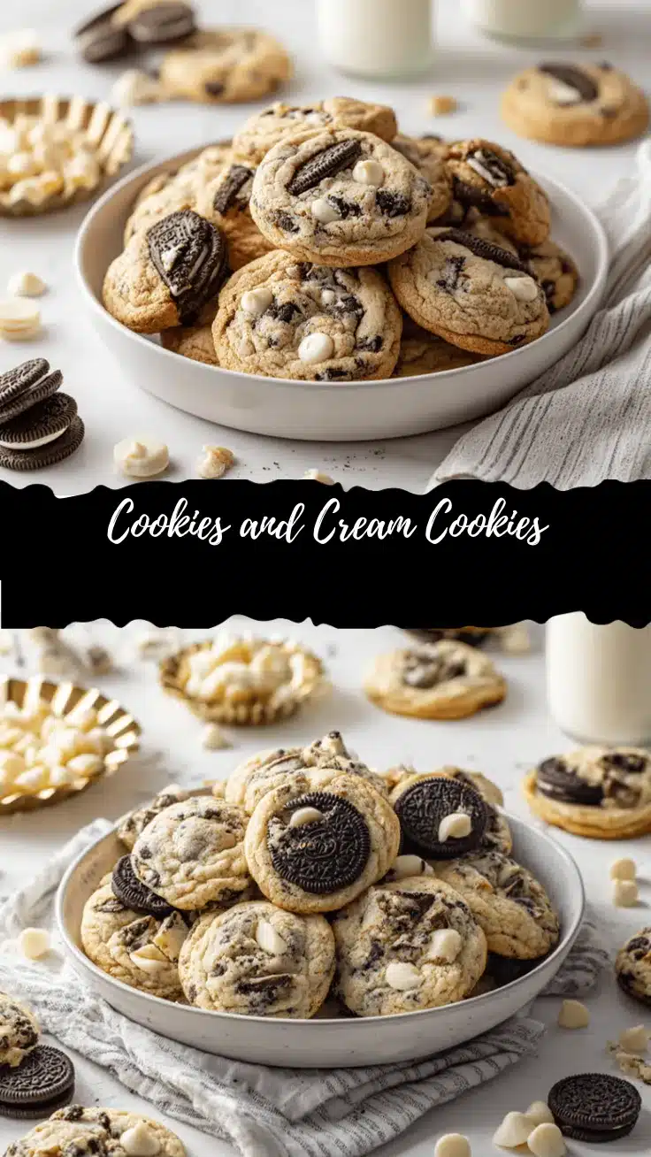cookies and cream cookies recipe