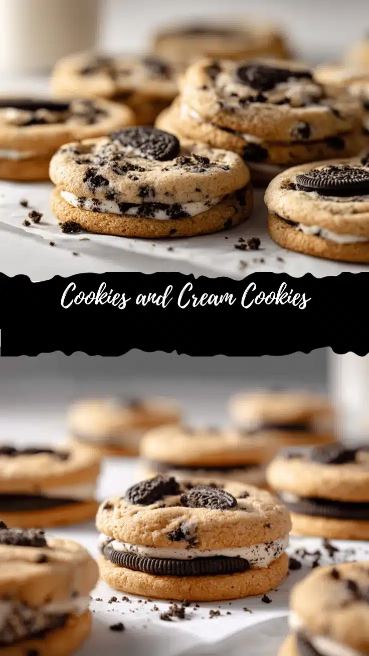cookies and cream cookies recipe