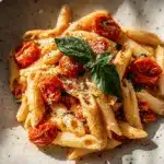 creamy tomato ricotta pasta - featured image
