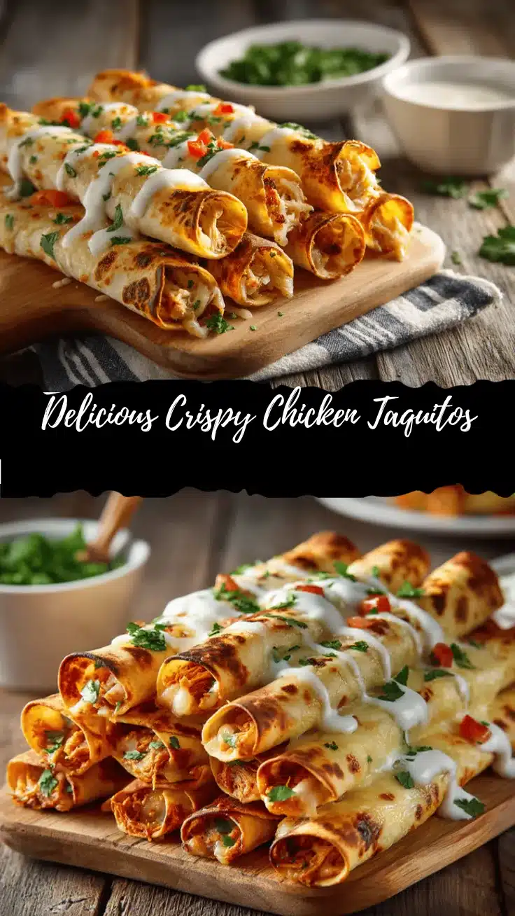 crispy chicken taquitos recipe