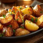 crispy roast potatoes - featured image