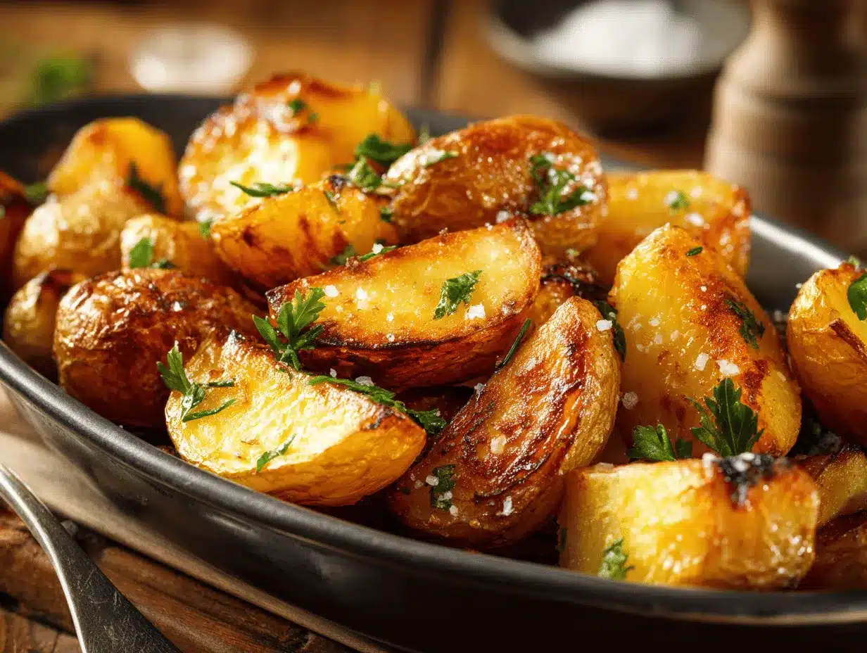 crispy roast potatoes preparation steps
