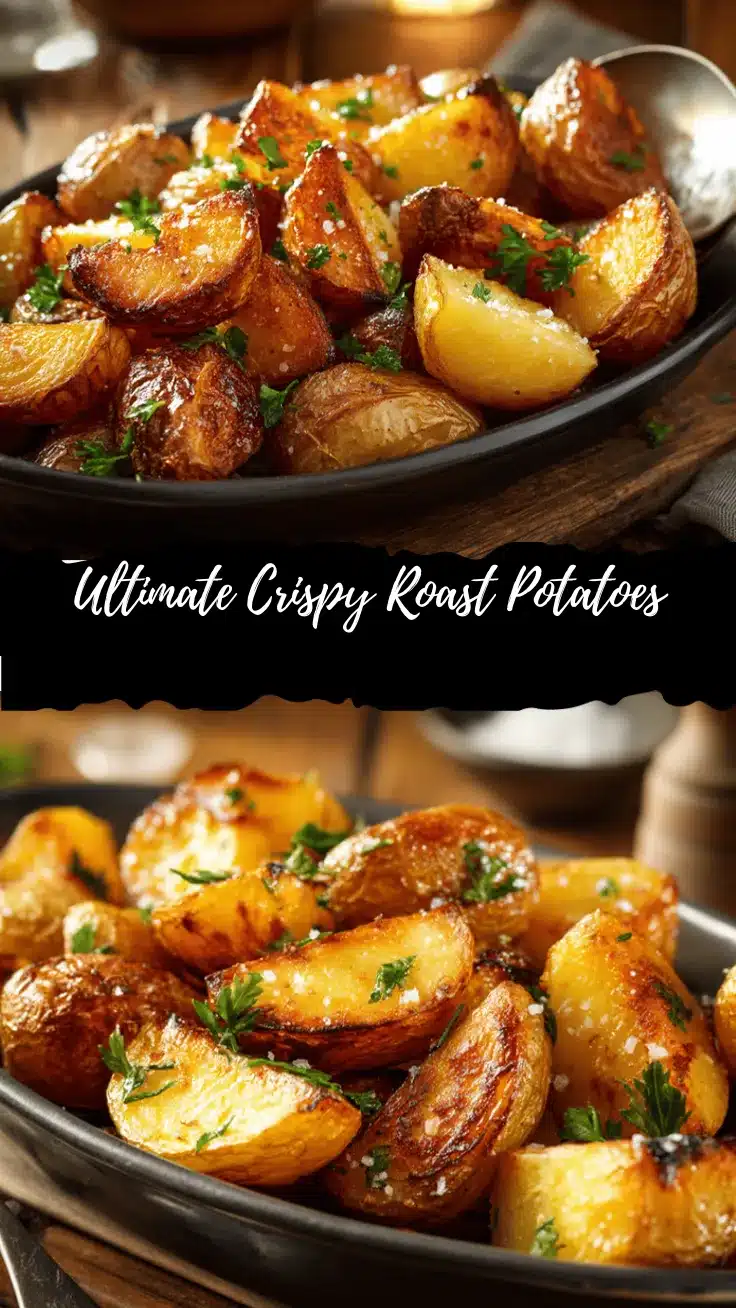 crispy roast potatoes recipe