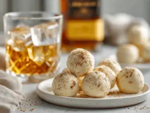 Fireball whiskey balls - featured image
