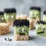 Frankenstein Rice Krispie Treats - featured image
