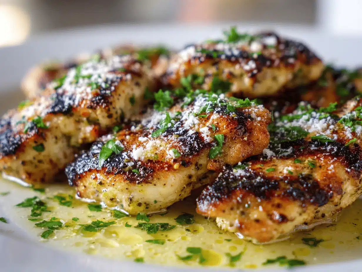 garlic parmesan chicken - featured image