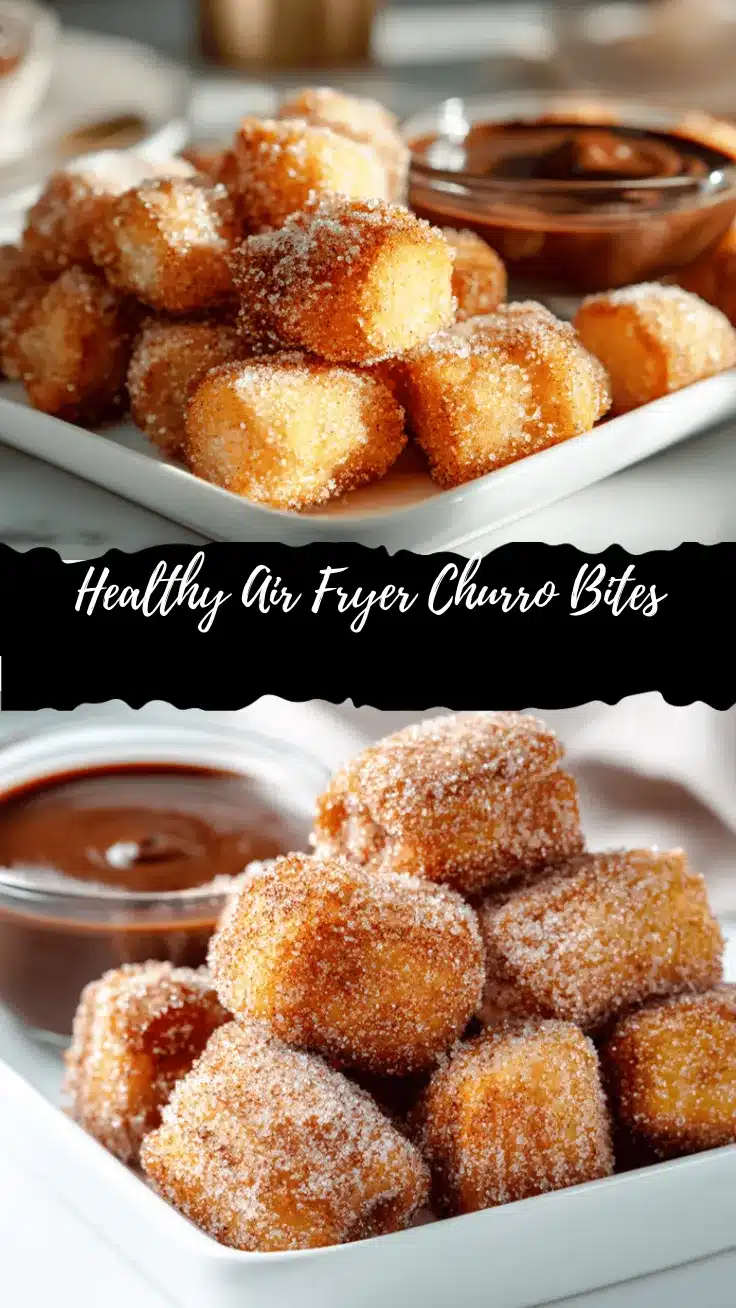 healthy air fryer churro bites recipe