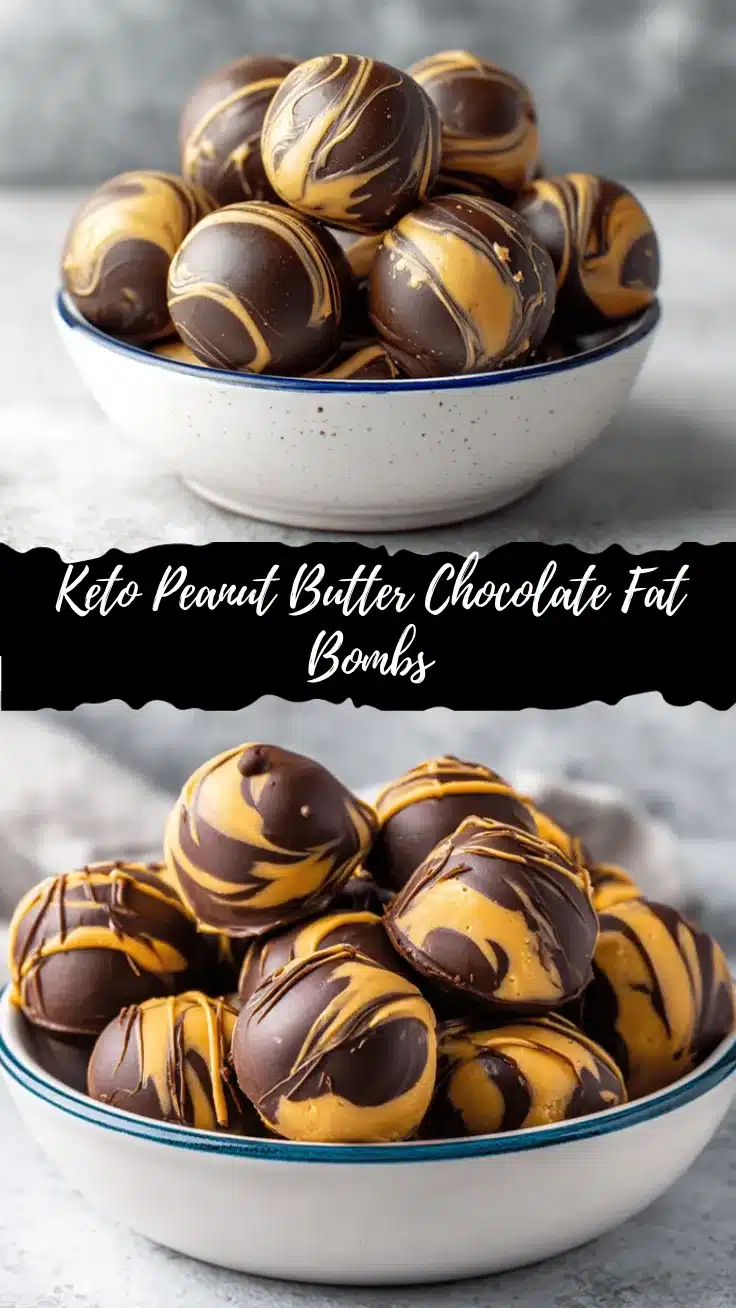 keto peanut butter chocolate fat bombs recipe