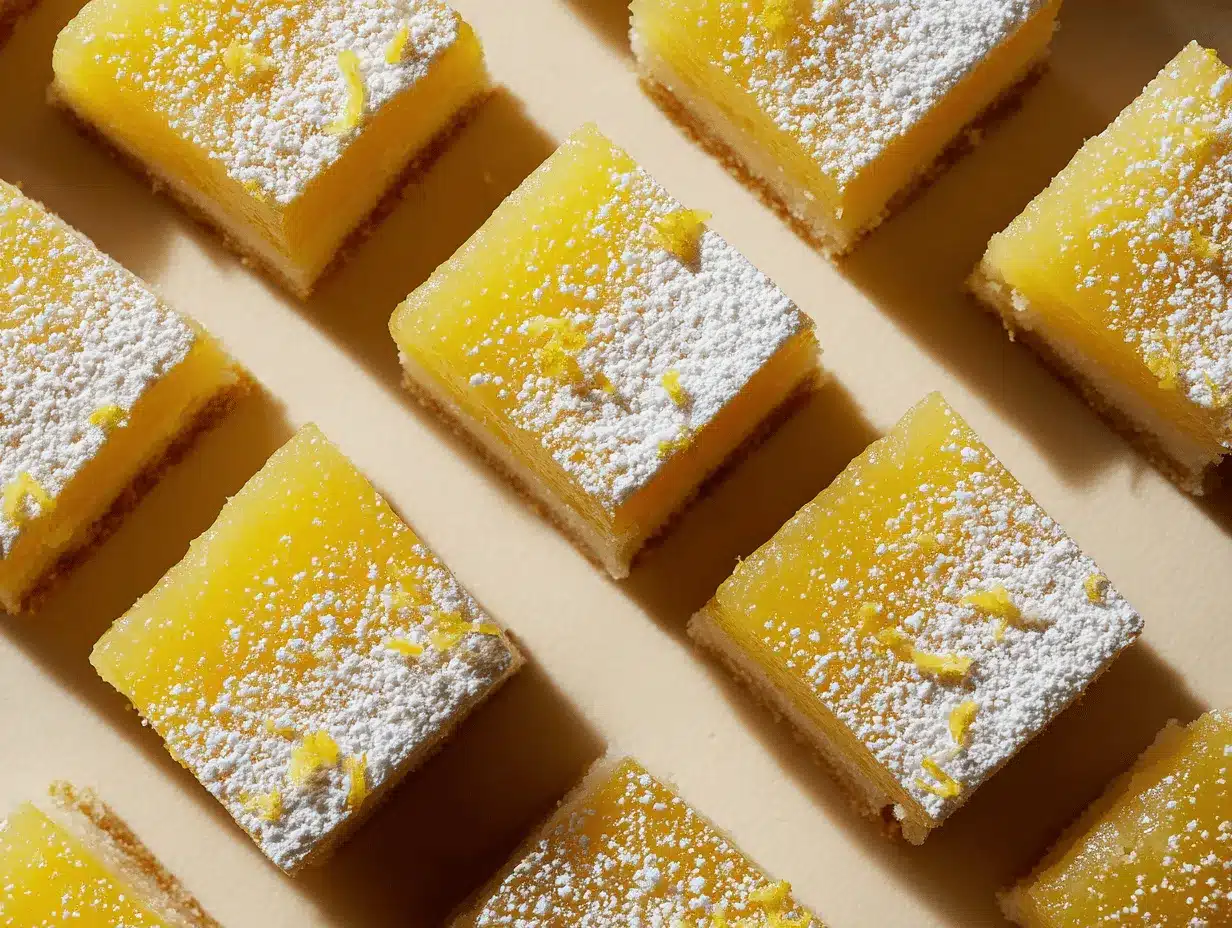 lemon bars recipe preparation steps