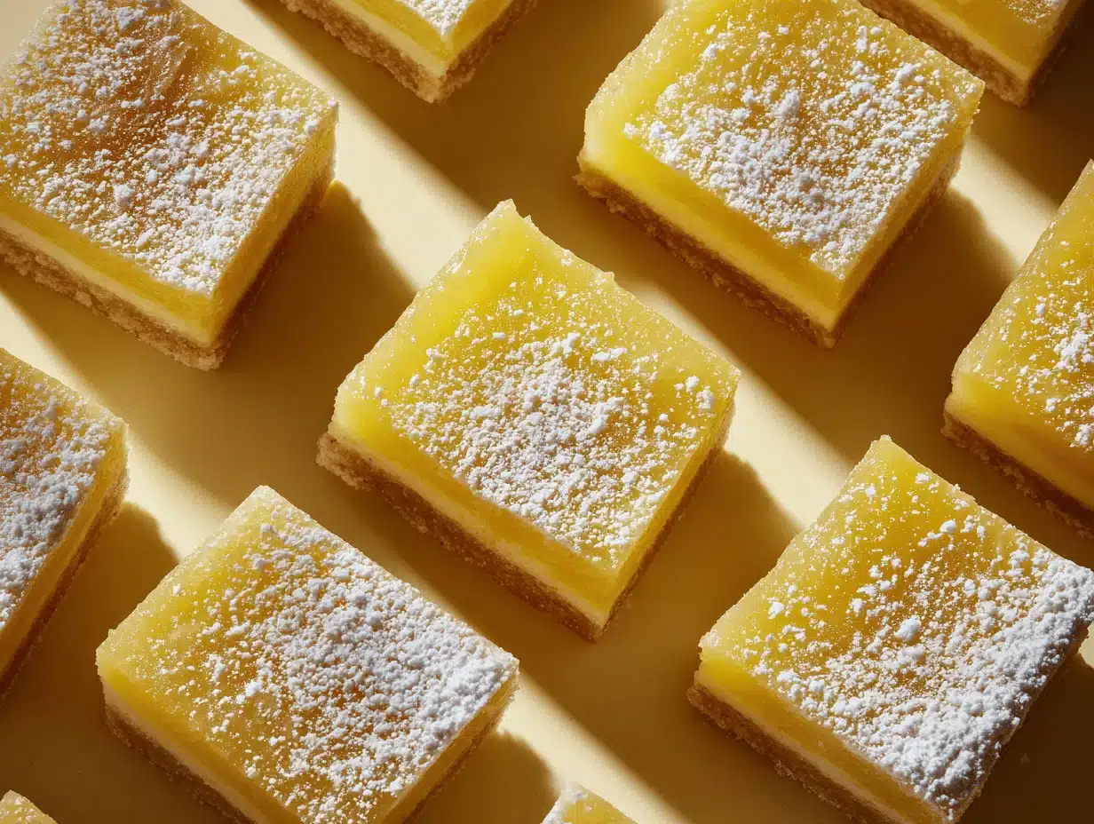 lemon bars recipe - featured image