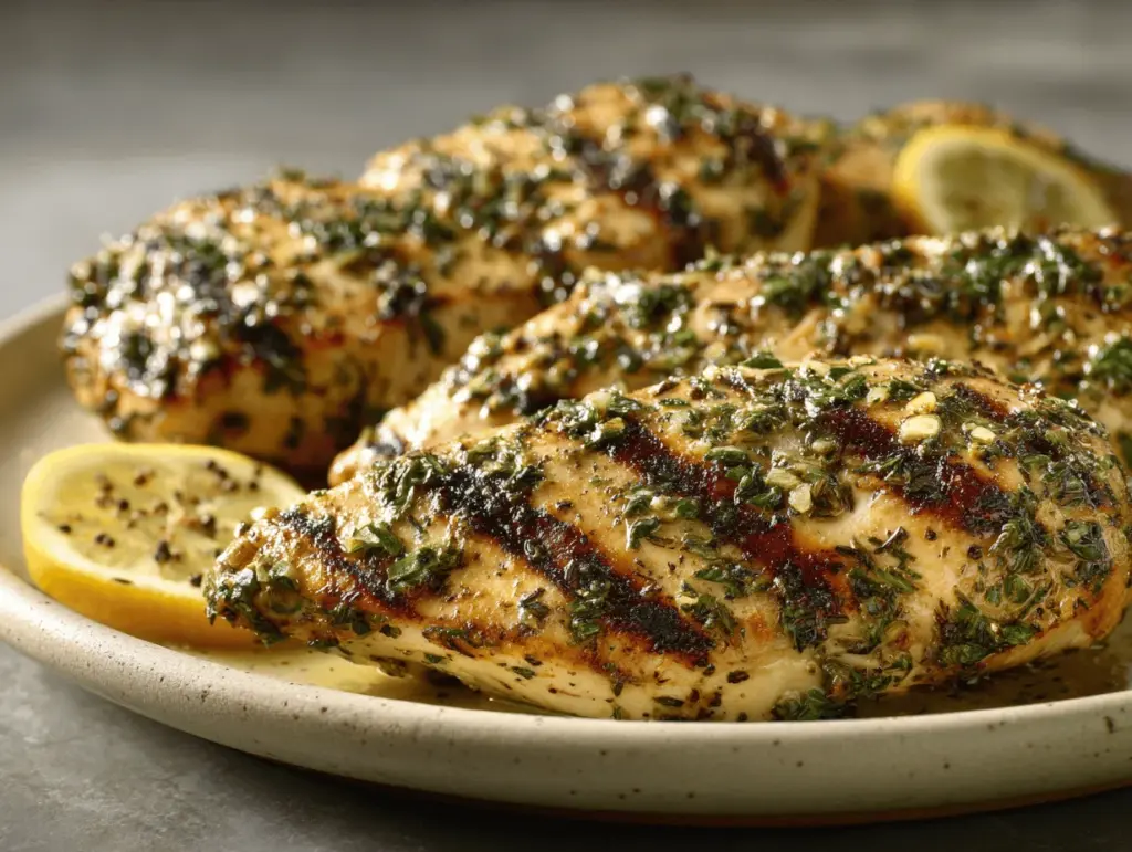 Mediterranean Herb Crusted Grilled Chicken - featured image