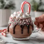 peppermint hot cocoa bomb cups - featured image
