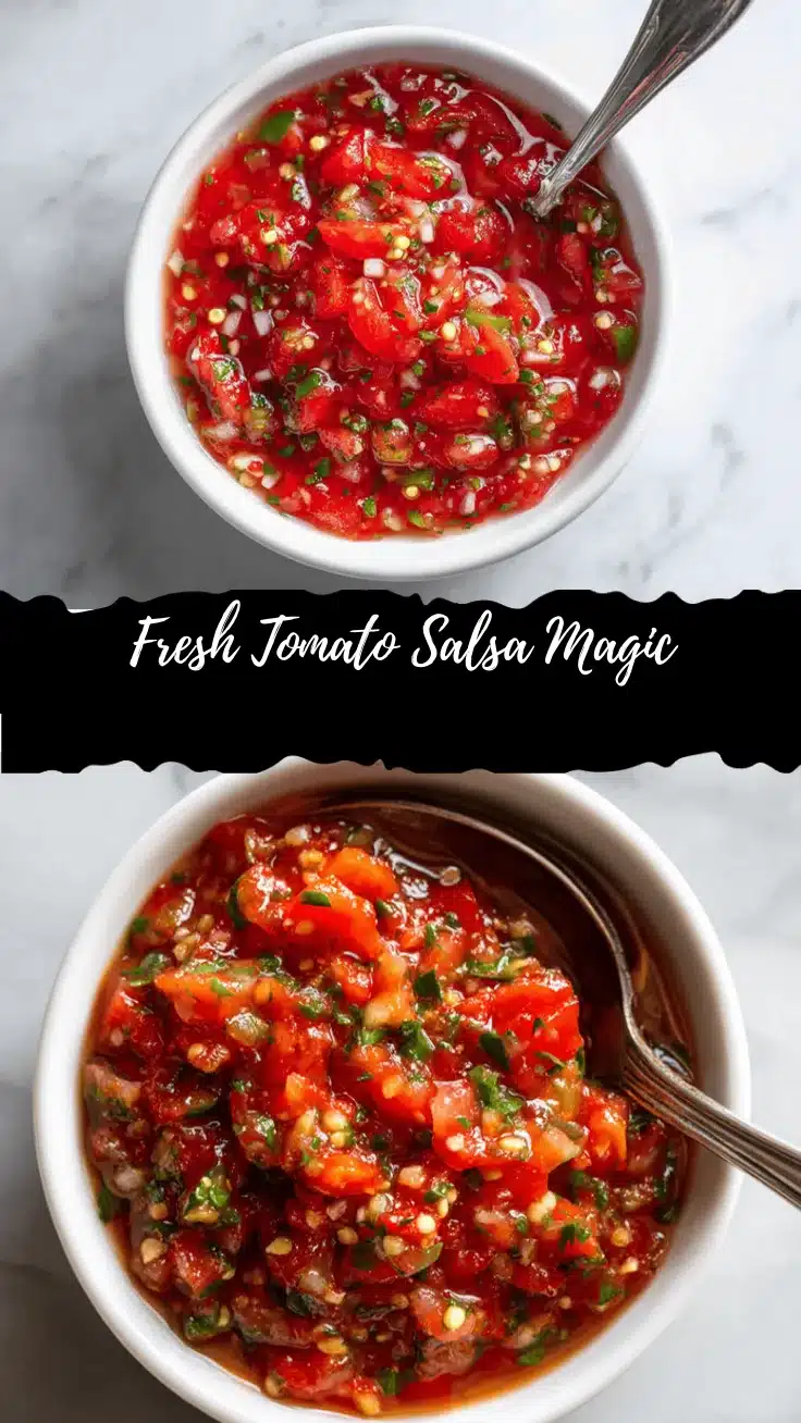 salsa recipe with fresh tomatoes recipe