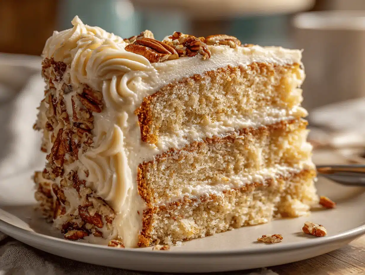 white German chocolate cake - featured image